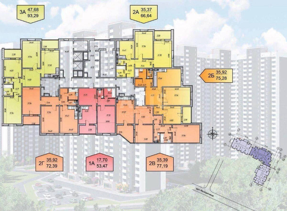 2k apartment vul. Elektrotehnichna 43601042