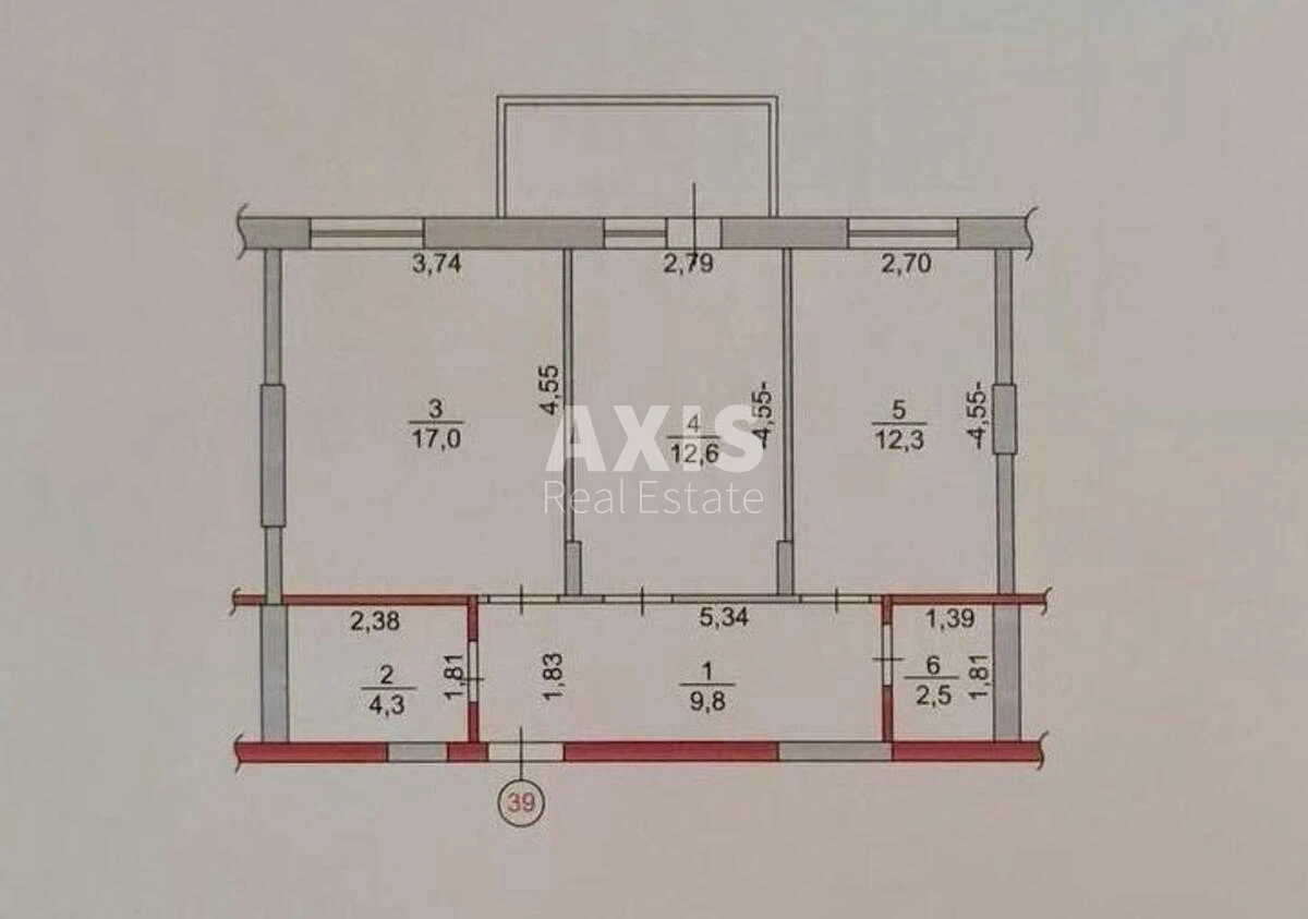 2k apartment vul. Zabolotnogo Akademika 148635151