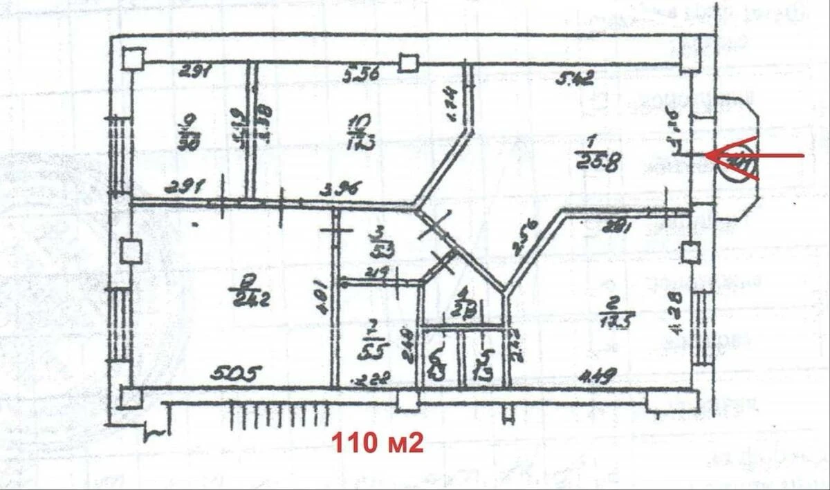 Офис ул. Волошская 50/38, 111м2662468