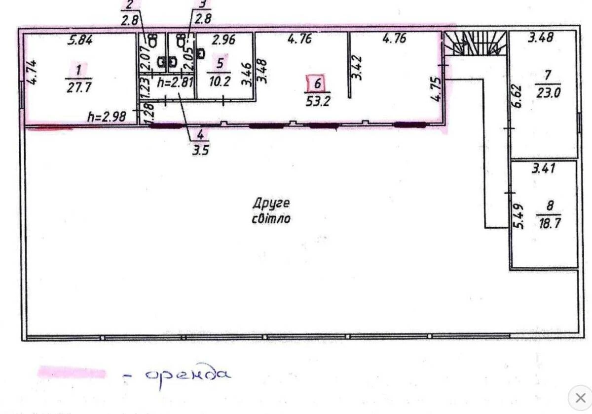 Office vul. Malyns'ka 20, 100m26494510