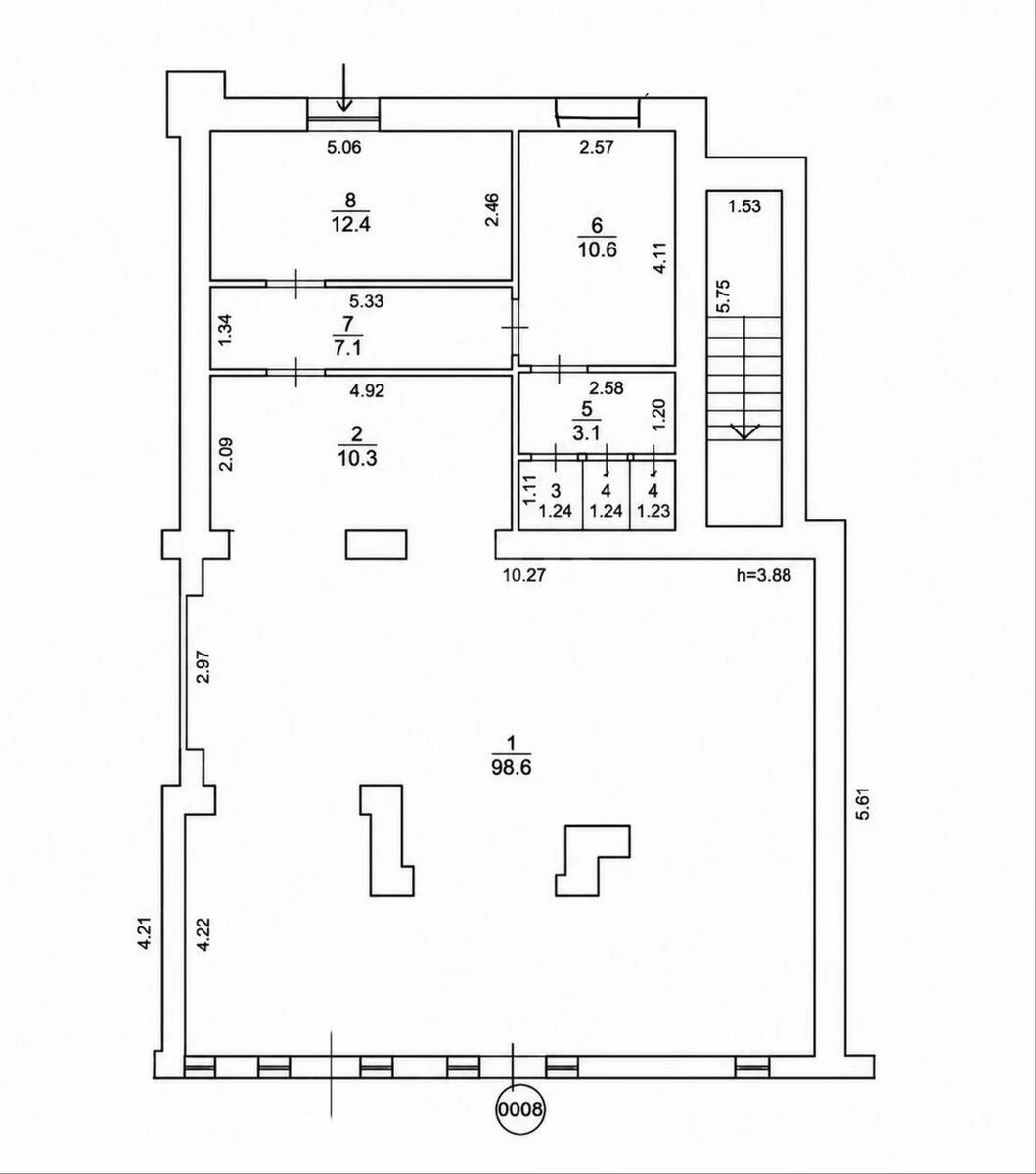 Объект торговли ул. Николая Амосова 4, 150м27145219