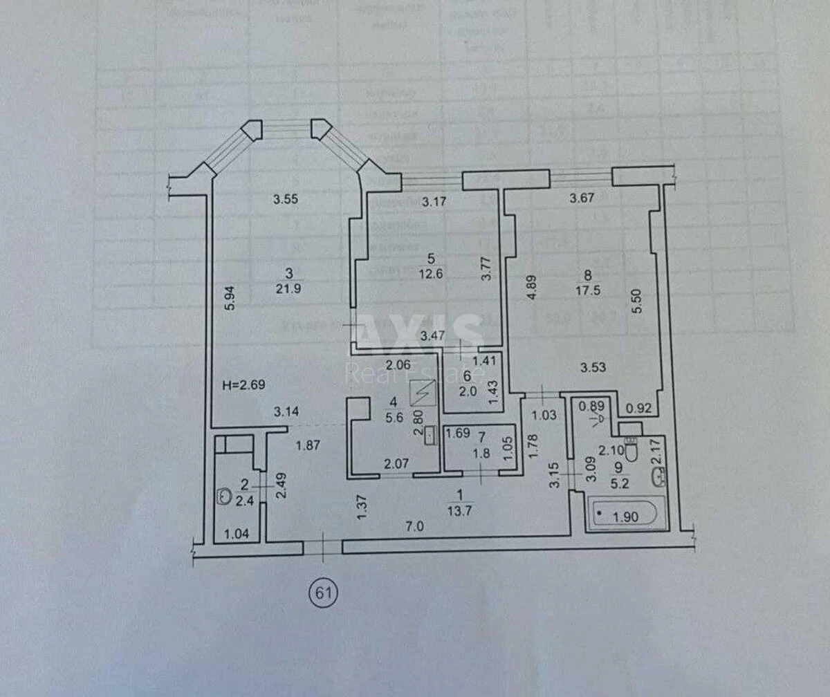3k apartment vul. Chornovola V'jacheslava 277003116