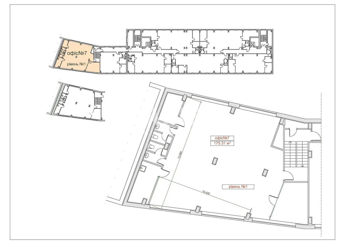 Office vul. Glybochyc'ka 17, 172m26342912