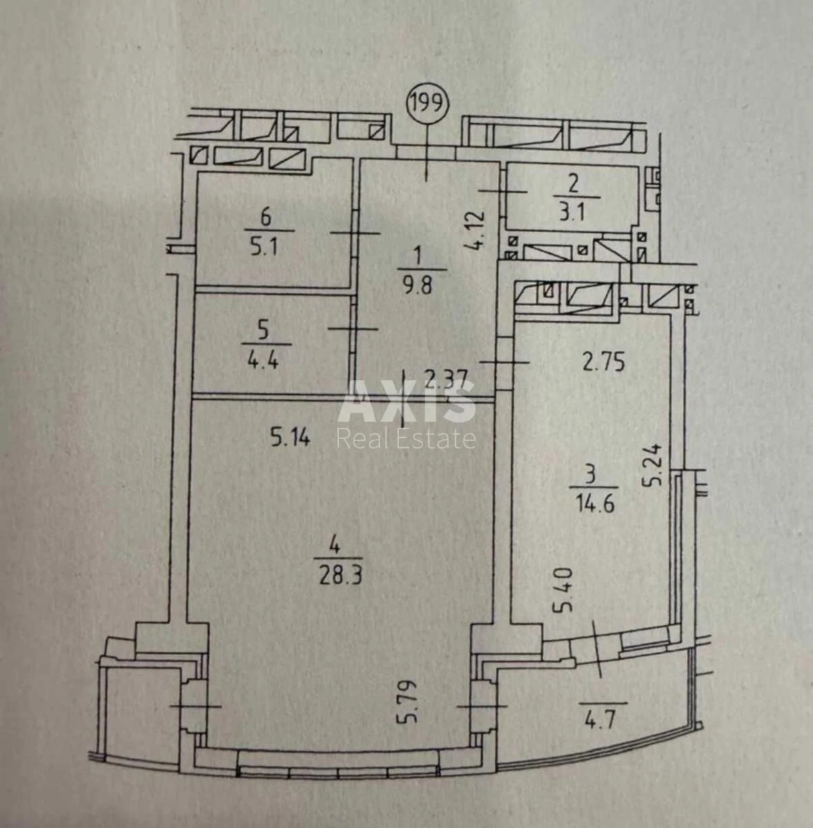 1к квартира бул. Леси Украинки Семь А6062811