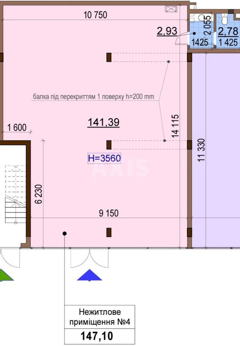 Trade object vul. Oleksandra Olesja 2А, 147m2662373