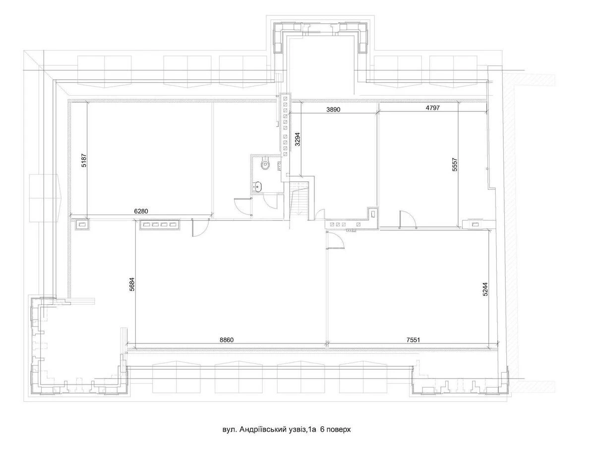Office uzviz Andrii'vs'kyj 1А, 120m2644335