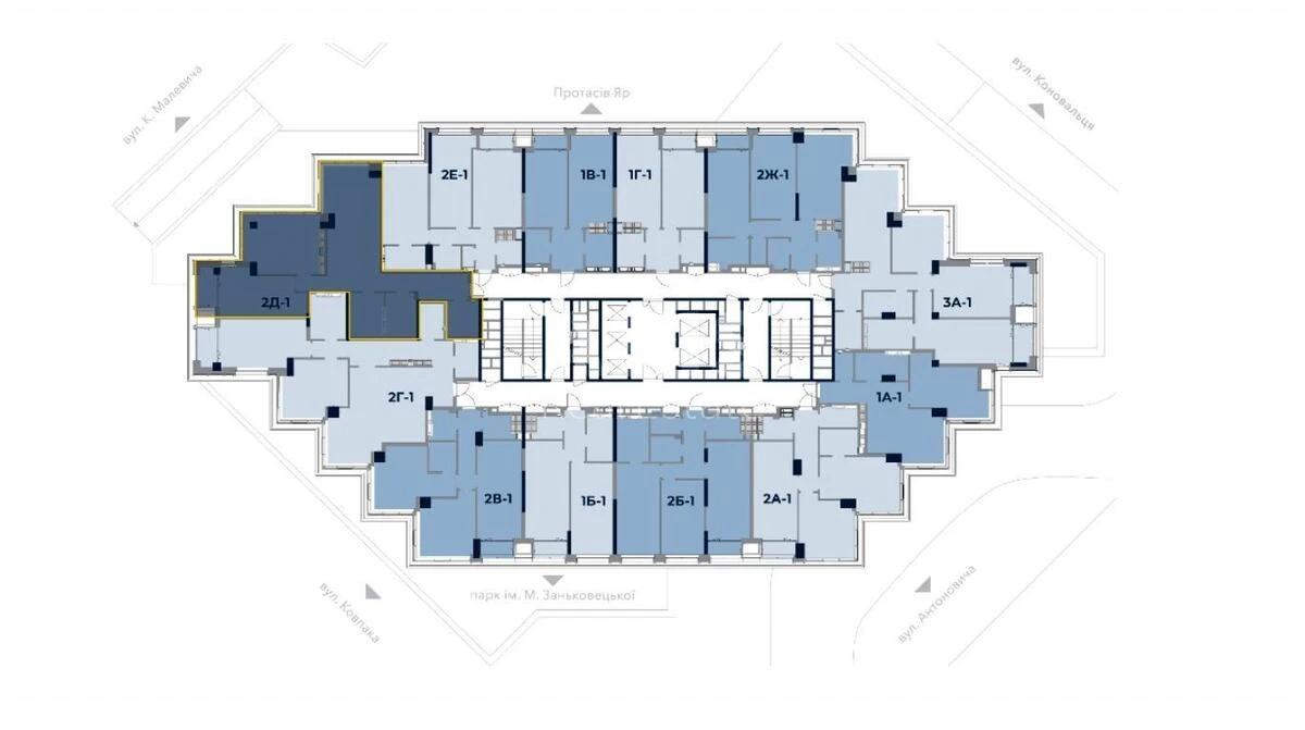 2k apartment vul. Antonovycha 136655481