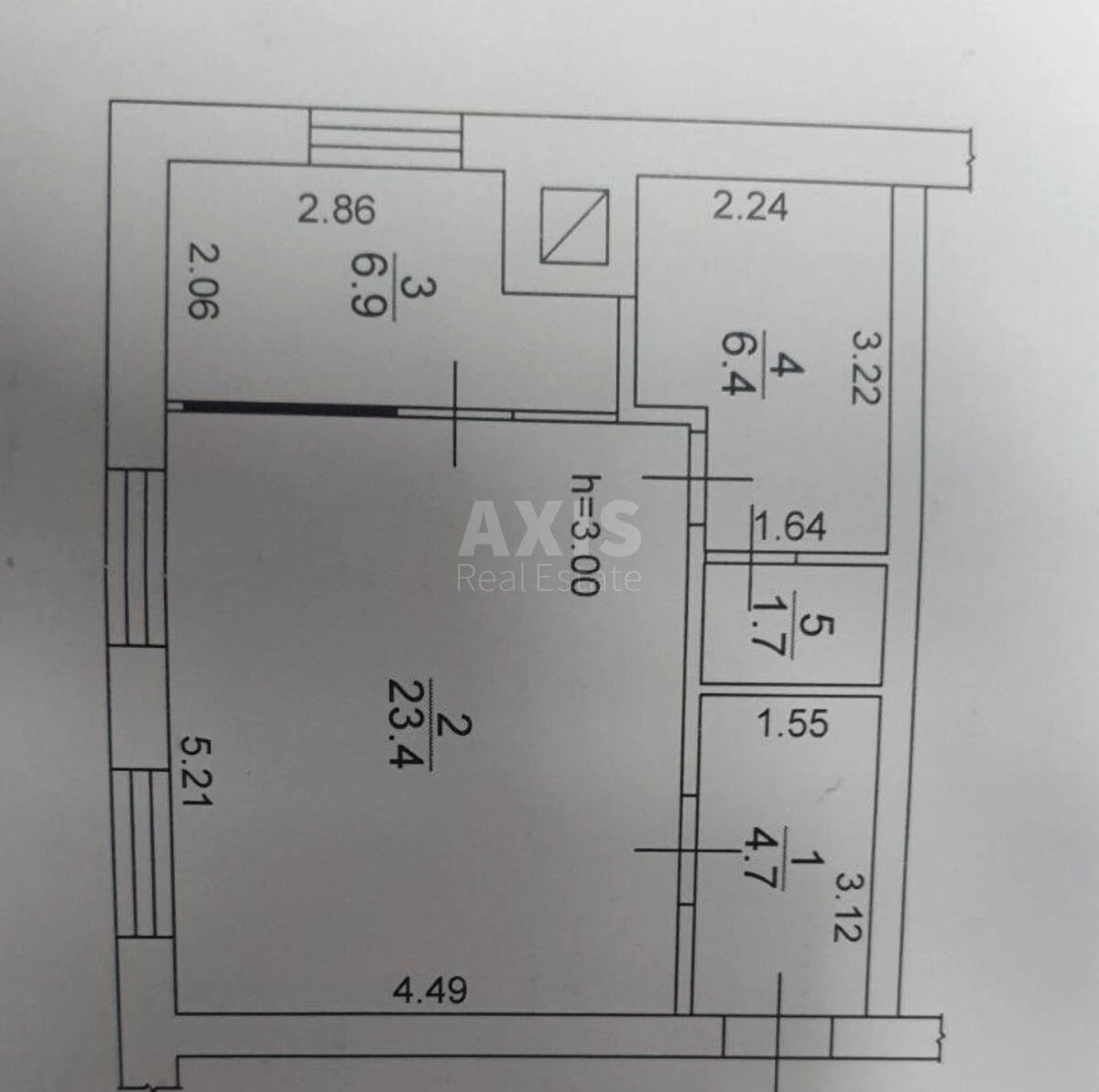 Офис ул. Белокур Катерины 2/8, 43м2635848