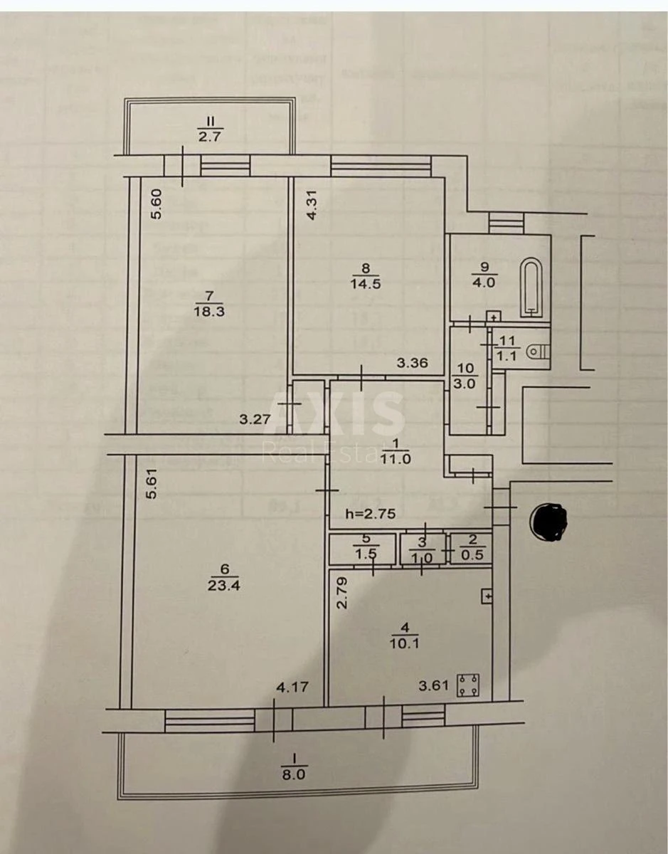3k apartment vul. Shovkovychna 296316314