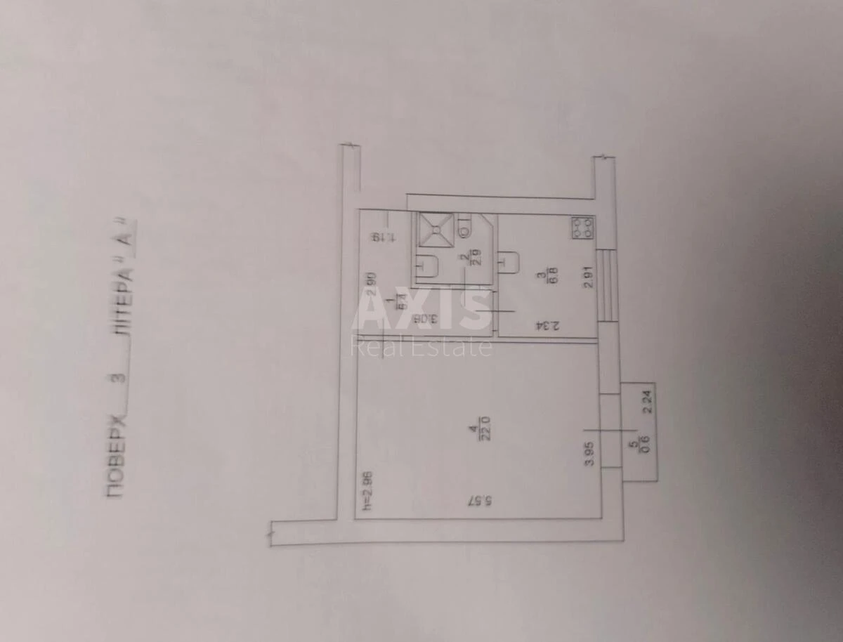 1k apartment prov. Novonavodnyc'kyj 4/6676515