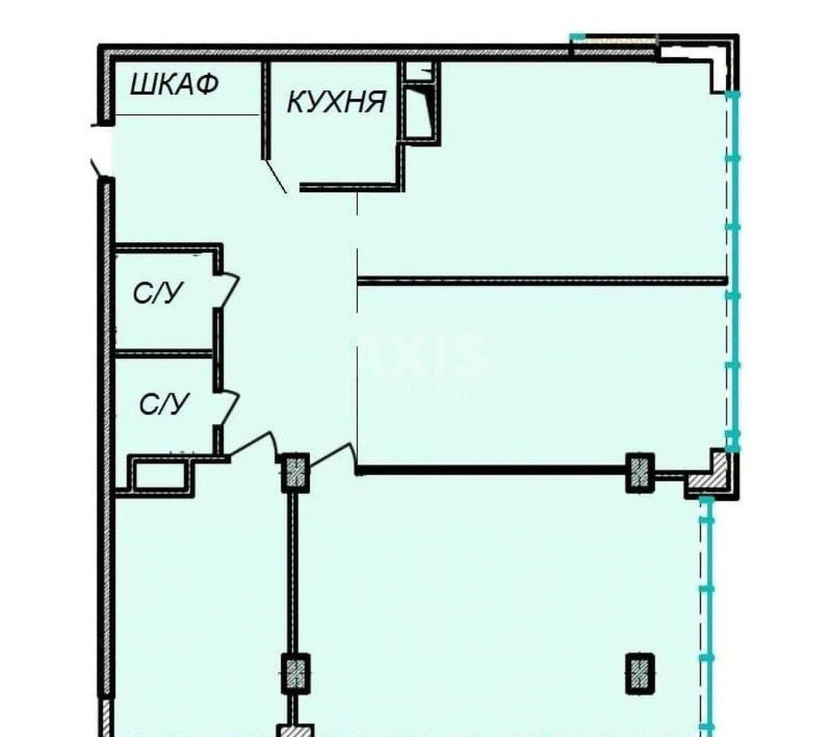Office vul. Zhyljans'ka 68, 118m2669519