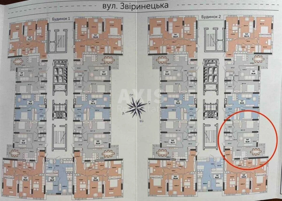 2к квартира ул. Зверинецкая 72656425