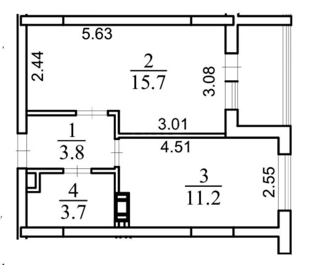 1к квартира ул. Августина Волошина 32А6773616