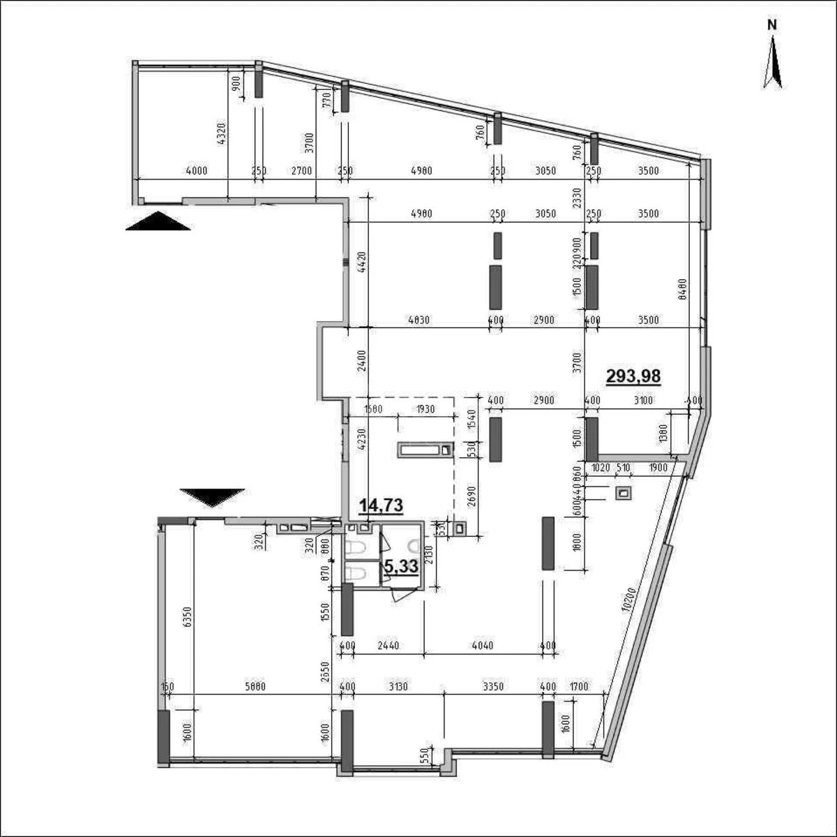 Офис ул. Евгения Коновальца 30, 314м2583211
