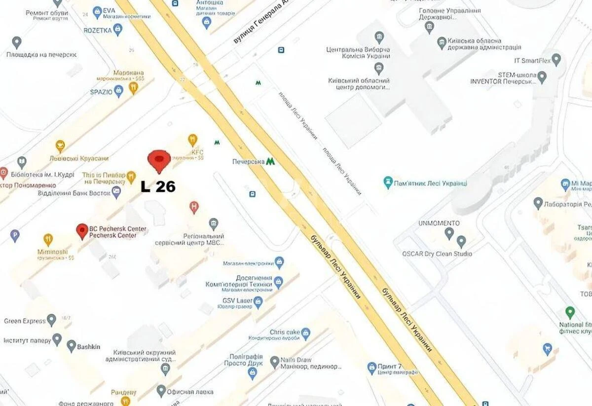 Офис бул. Леси Украинки 26, 380м2532575