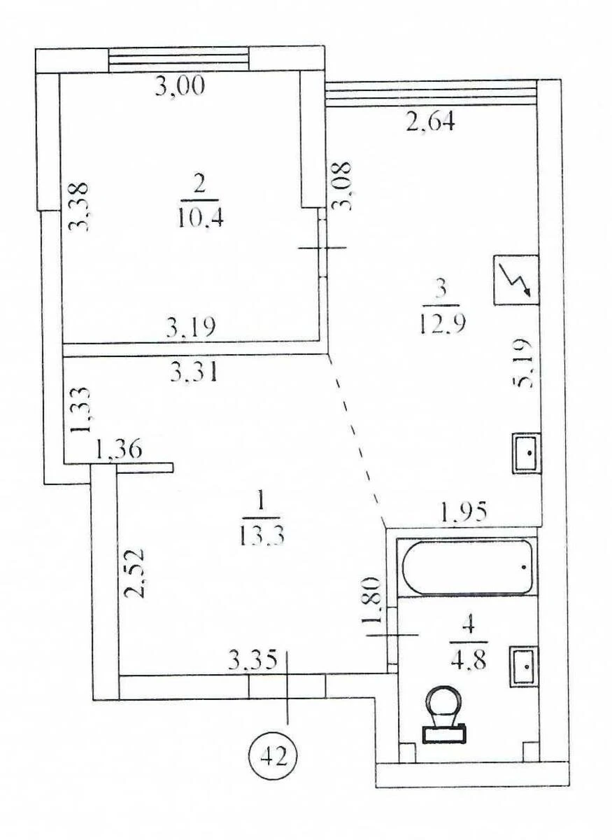 1к квартира ул. Радченко Петра 276360713