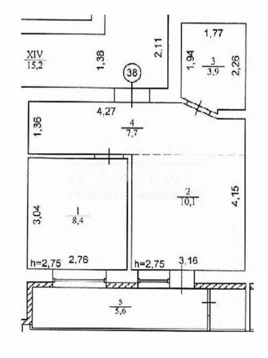 1k apartment vul. Rudans'kogo Stepana 6Б7027911
