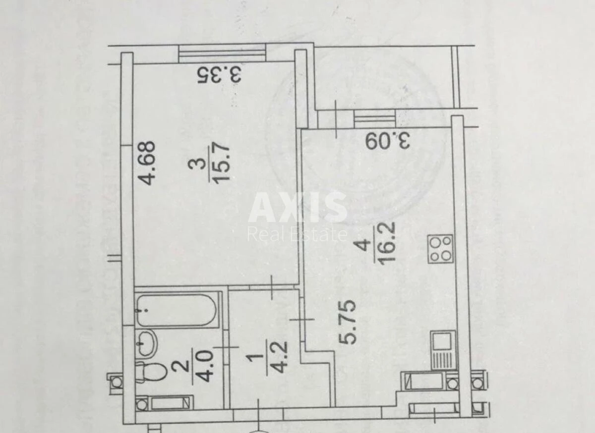 1k apartment pr-t Povitryanykh Syl 56636511