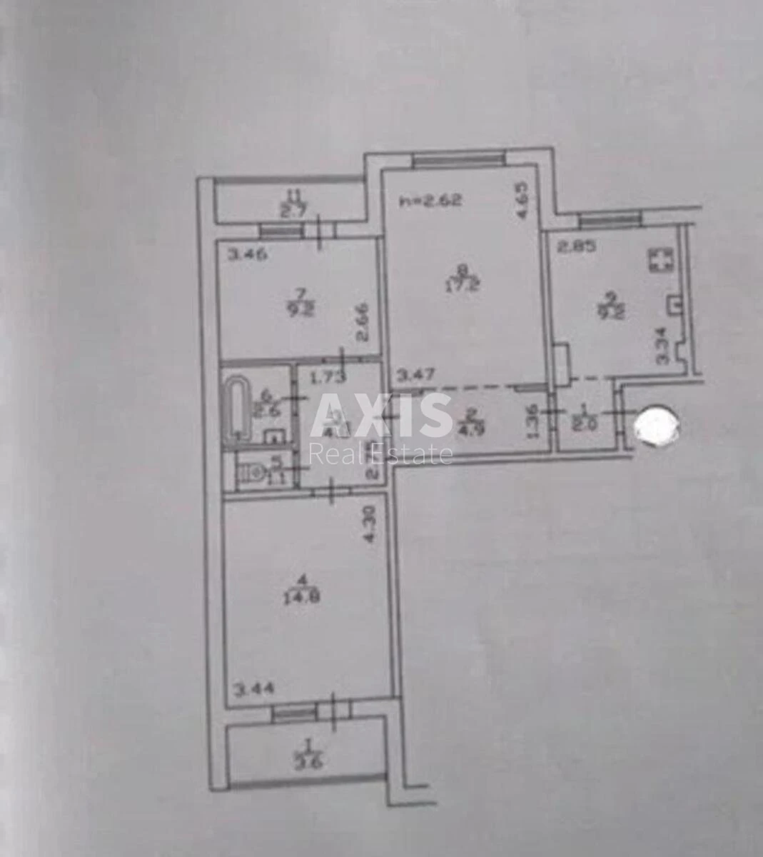 3к квартира ул. Никольско-Слободская 6/26994318
