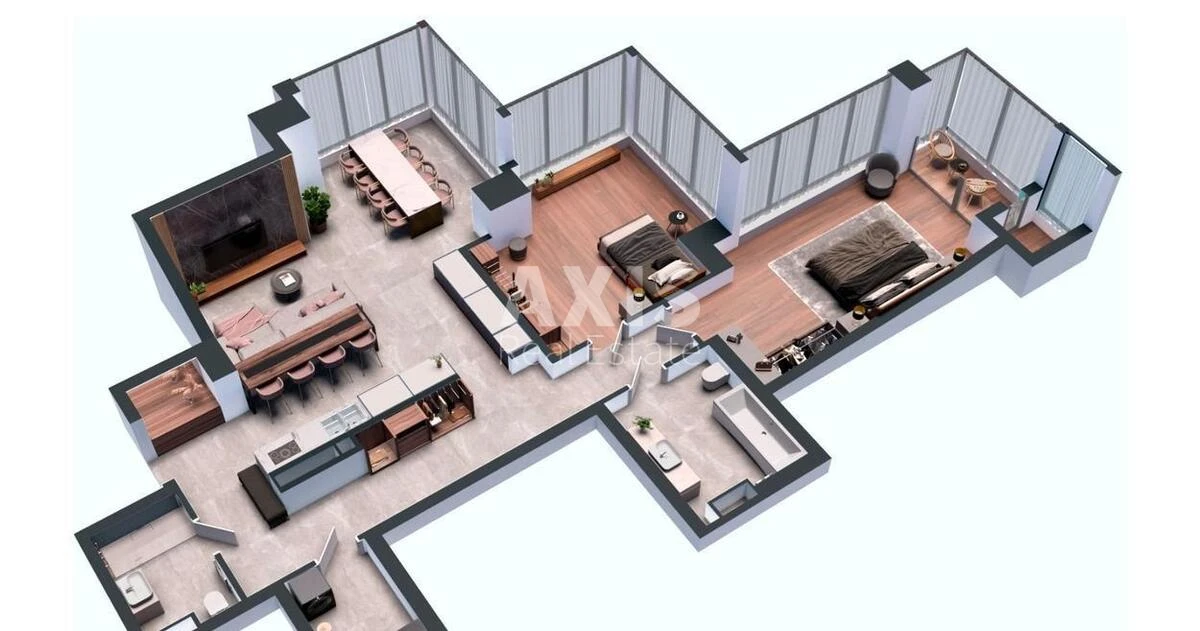 2k apartment vul. Antonovycha 13665547