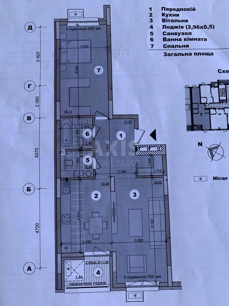 2k apartment vul. Sagajdaka Stepana 101Ш709010