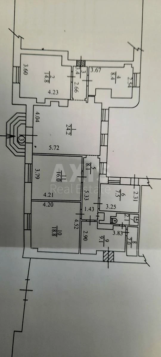 Office vul. Mazepy Ivana 3, 115m2681155