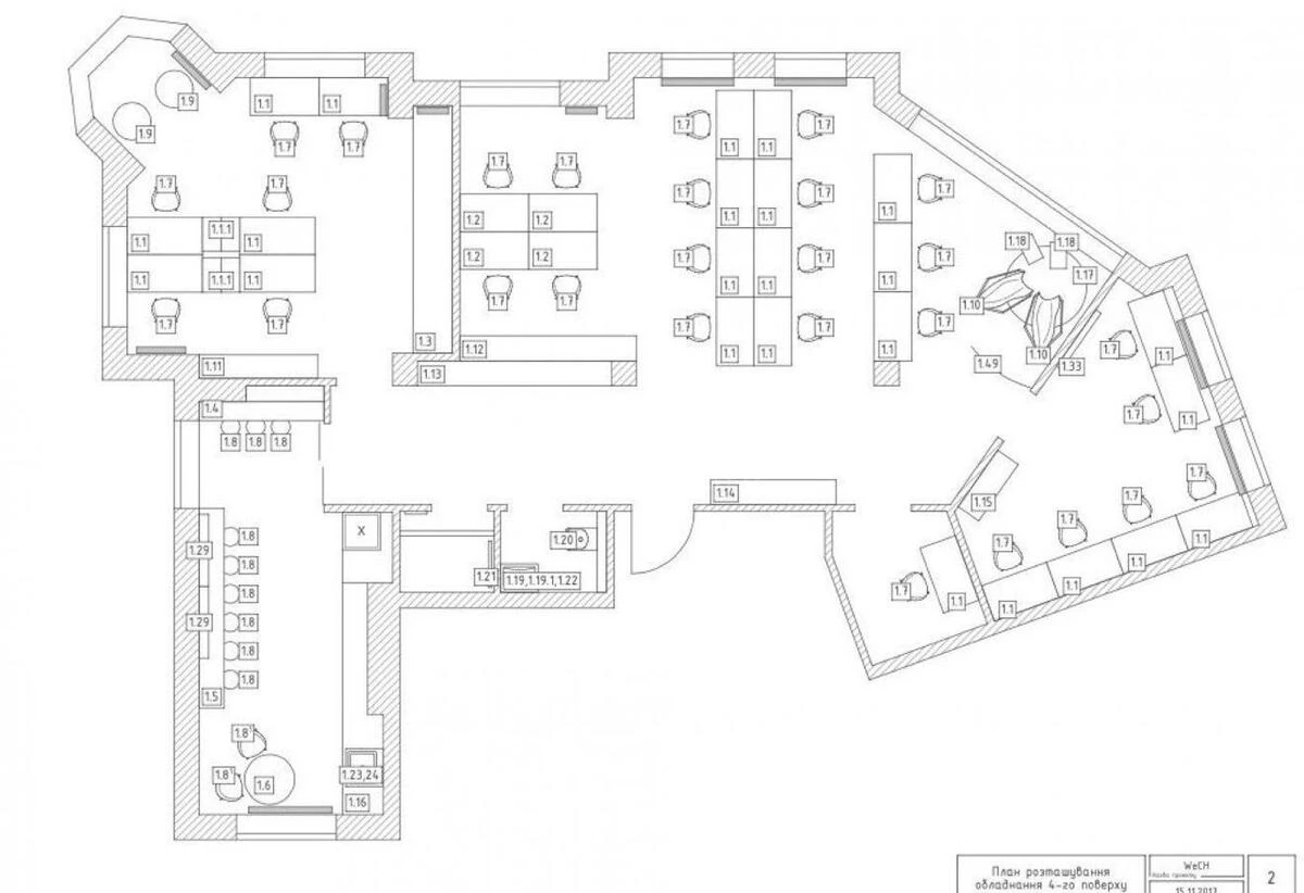 Office vul. Vozdvyzhens'ka 51, 135m2654695