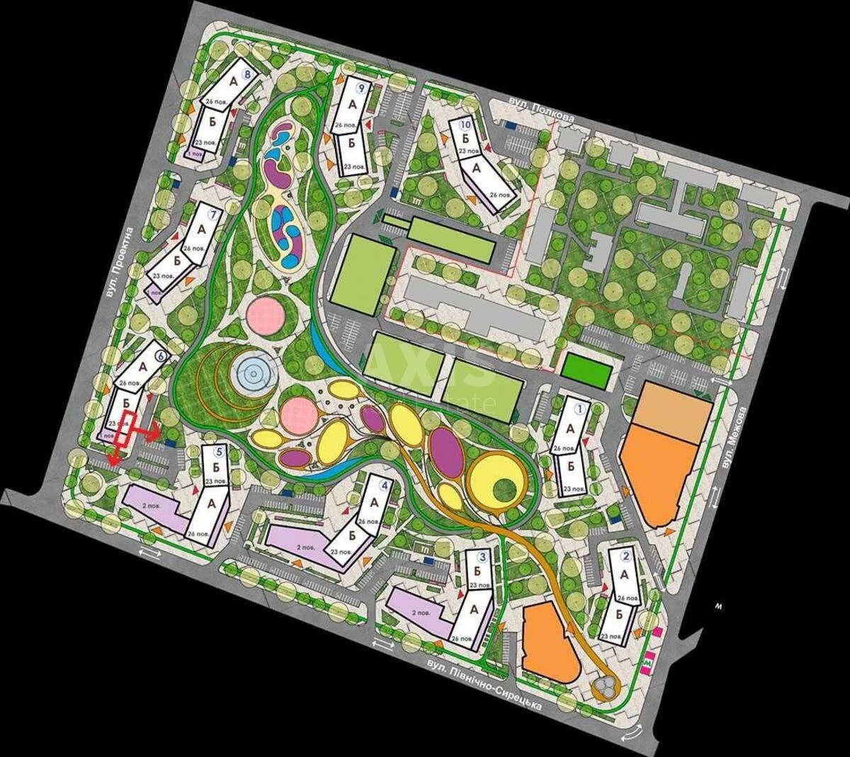 Trade object vul. Rodyny Kristeriv 2, 158m26622410