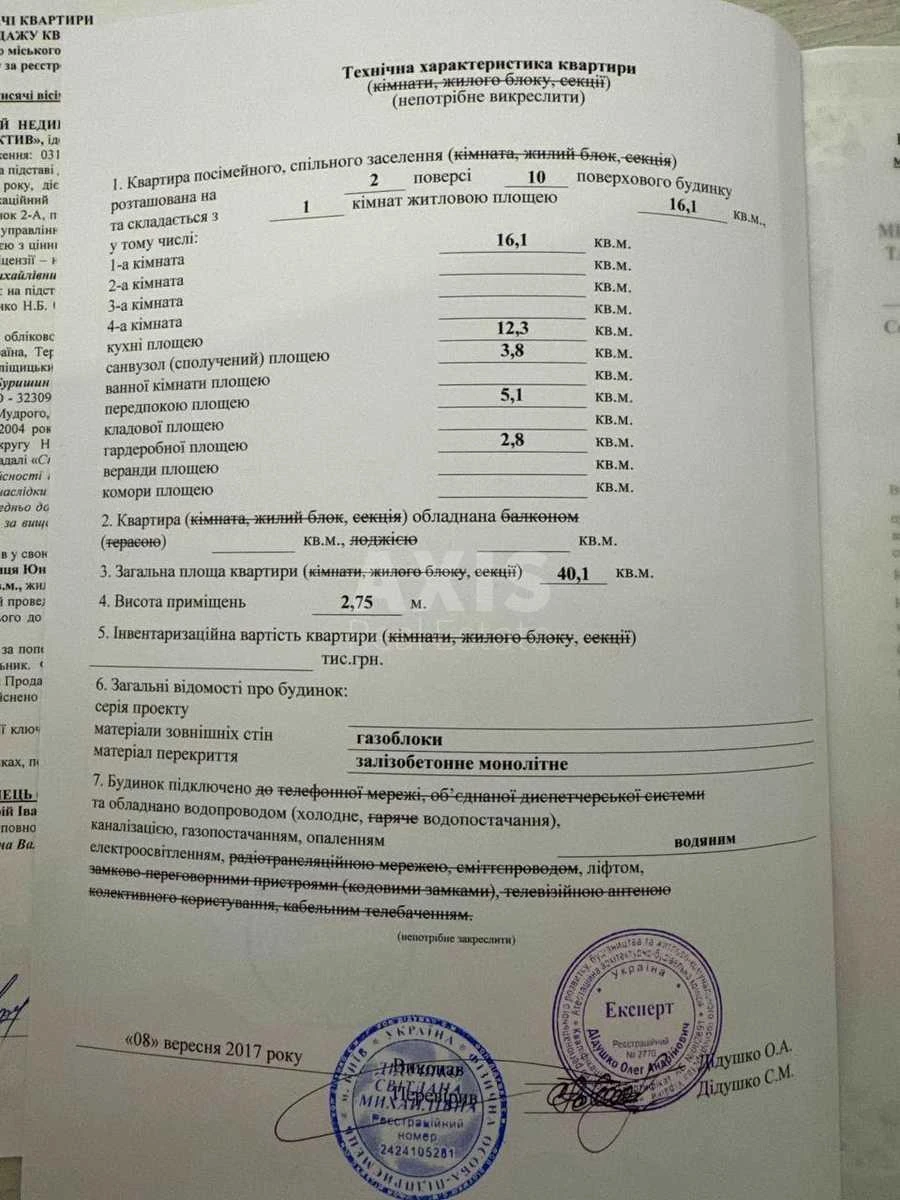 1k apartment vul. Junac'ka 177039011