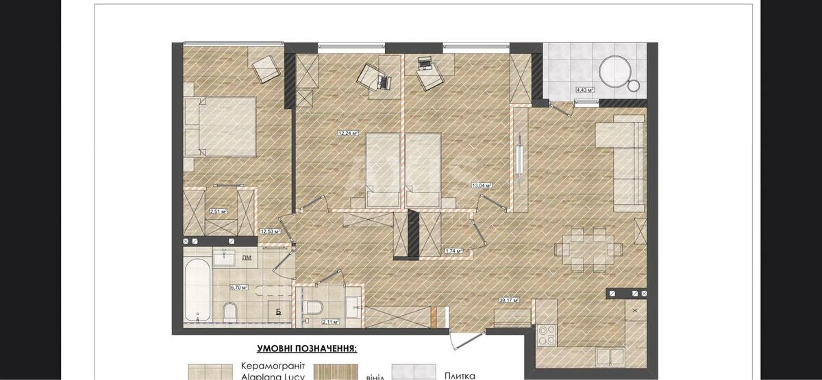 3k apartment bul. Lepse Ivana 28645766