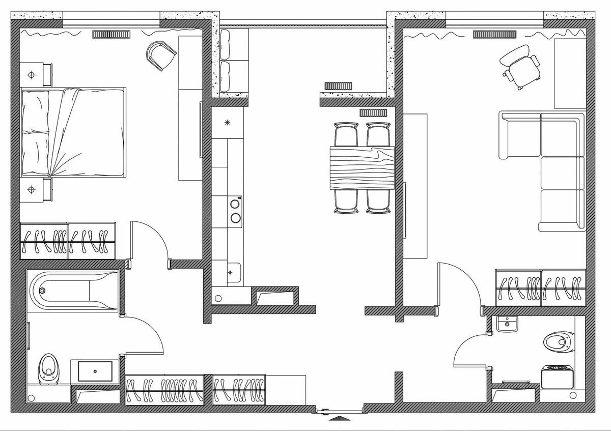 2k apartment vul. Tyraspol's'ka 606821111