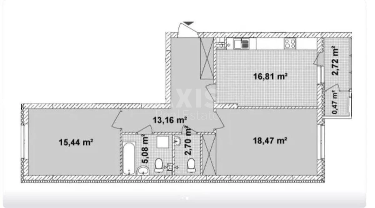 2k apartment vul. Grechka Marshala 10Б622941